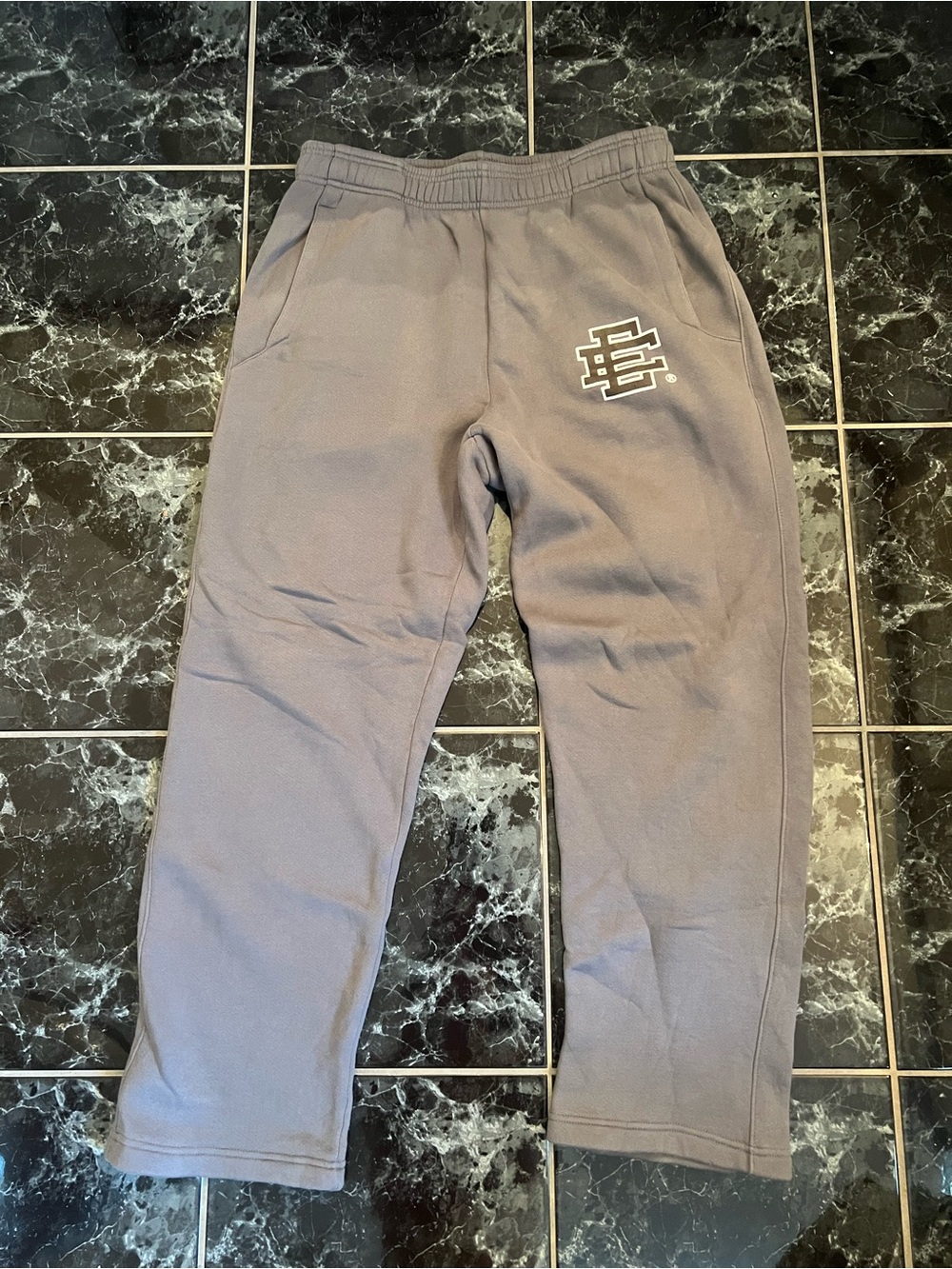 Eric Emanuel Steel Grey/Brown Sweatpants XL